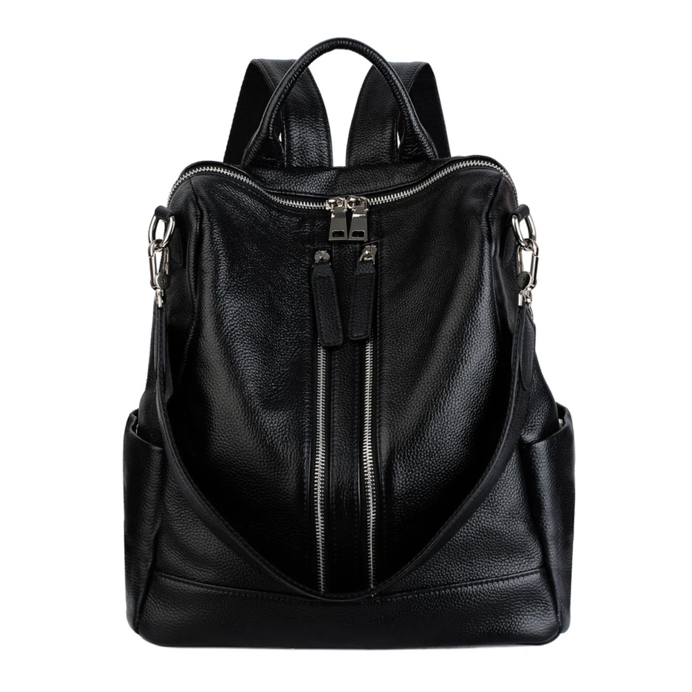 Yaluxe Genuine Leather Backpack 0812